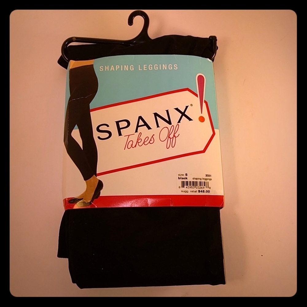 NWT Spanx Takes Off Shaping Leggings